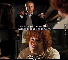 Happy Birthday Guy From Hot Fuzz Best Funny Pictures Funny Pictures Happy Birthday Hot