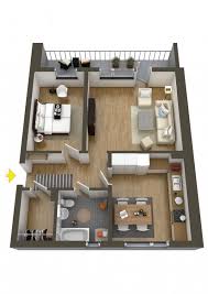 40 More 1 Bedroom Home Floor Plans Apartment Layout Apartment Design House Floor Plans