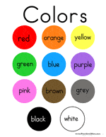 Color Preschool Printables Preschool Mom