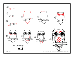 How To Draw An Owl Art For Kids Hub Owls Drawing Art For Kids Hub Owl Art