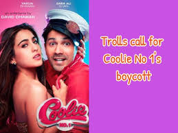 David dhawan directorial starring varun dhawan & sara ali khan is nearing its. Are You Ready To Boycott Coolie No 1 After Sadak 2 Trolls Target Varun Dhawan And Sara Ali Khan Starrer