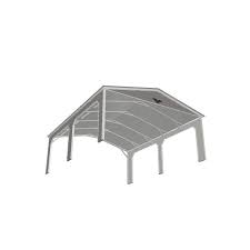 Safe payment and on time deliver time will give you. 20x25x8 Custom Metal Carport With A Vertical Roof Village Carports