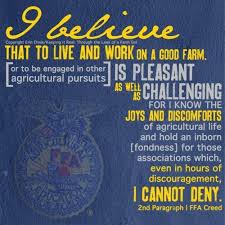 Pin By Lindsey Evans On Ffa Ffa Creed Ffa Creed What is challenging about living and working on a good farm? ffa creed ffa creed