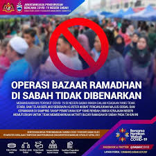 Kementerian pekerjaan umum dan perumahan rakyat. Tiada Bazar Ramadan Di Sabah Tahun Ini Malaysiapost