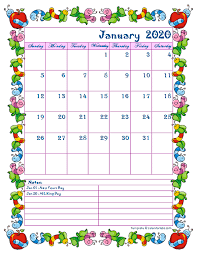 Download free printable 2017 monthly calendar template kid kindergarten kid and customize template as you like. 2020 Monthly Kid Kindergarten Calendar Template Free Printable Templates
