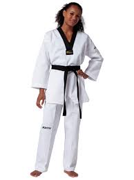 Kampfsport ist für uns eine leidenschaft. Taekwondo Anzug Victory Schwarzem Revers Wt Anerkannt Kwon Hungary