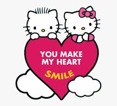 Draw small circles in each arm. Hellokitty Daniel Hellokittyanddaniel Love Couple Love Hello Kitty Couple Hd Png Download Transparent Png Image Pngitem
