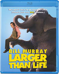 A motivational speaker discovers that the inheritance his father left for him is in the form of an elephant. Larger Than Life Blu Ray