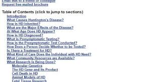Huntington S Disease Information Page National Institute Of Neurological Disorders And Stroke