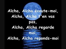 Cheb Khaled Aicha Paroles Lyrics Youtube Paroles De Chansons Aicha Parole