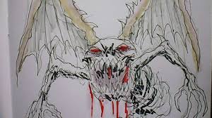 There's millions of fresh art ideas to source from with multiple benefits to aid artistic growth. Sketchbook Of Horror Ideas 6 Demon With Wings Sketch Youtube