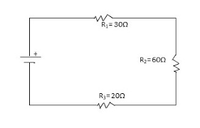 (a) the current passing through each resistor is the same. Find The Total Resistance For The Circuit Study Com