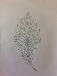 Maybe you would like to learn more about one of these? Stencil Outline Peacock Feather Drawing Novocom Top