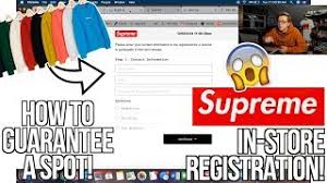 Watch the video explanation about how to make your own supreme bot (5 second checkout!) online, article, story, explanation, suggestion, youtube. How To Register For Supreme Drops