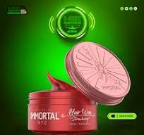 Strawberry Hair Wax – U-NIQUE Barber Supplies