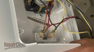I want to replace it with a 4 prong cord i got with the standard green/red/black/white terminals. Ge Gas Dryer Won T Start Replace Start Switch We4m416 Youtube