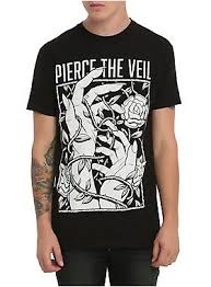 Pierce The Veil Rose Hands T Shirt Rose T Shirt Shirts Pierce The Veil