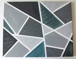 Find over 100+ of the best free painting images. 39 Unbelievable Diy Geometric Watercolor Wall Art That Will Make Your Home Unique Fantastic Pictures Decoratorist