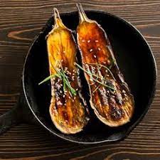 Miso Glazed Grilled Japanese Eggplant Recipe Japanese Eggplant Recipes Miso Glaze Recipes