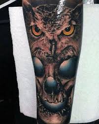 Maybe you would like to learn more about one of these? 50 Owl Skull Tattoo Designs For Men Cool Ink Ideas