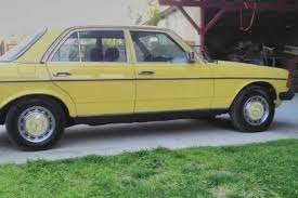 Image result for Mimosa Yellow 1980 Mercedes