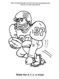Fuzzy has american football coloring pages: Printable Jets Football Coloring Pages For Kids
