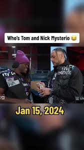 Who is tom and nick mysterio #wwe #wrestling #prowrestlingtiktok  #wrestletok #thestactic #viral #foryou #foryoupage #fypage #fyp