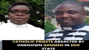Catholic priests abd#cted by unknown g#nmen in Edo state