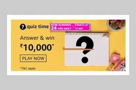 Flipkart daily trivia quiz 26 july answers. Amazon Daily Quiz Answers Today August 14th 2021 Win Rs 25 000 Time Results Winners Pricebaba Com Daily