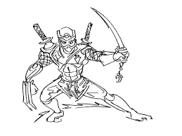 Kids black widow dagger coloring page. Online Coloring Pages Coloring Page The Ninja With The Dagger Ninja Download Print Coloring Page