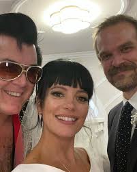 Lily Allen shares unseen wedding photos