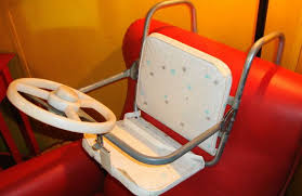 Wonderful Car Seat With Steering Wheel Ikuzo Car Accessories Vintage Baby Gear Child Car Seat Baby Car Seats
