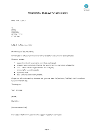 How To Write Leave Permission Request Letter For School In Order To Leave Early Check This Early Leave Permission Lett Letter School School Template Lettering