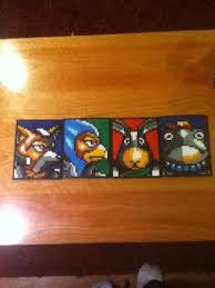 Starfox Snes Perler Bead Portrait Sprites By Velvetperlersprites 50 00 Perler Bead Art Stitch Games Bead Art