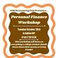 Personal Finance Workshop event in Burlington, VT