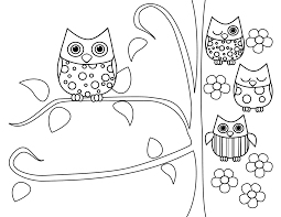 This time the owl is featured through 20+ cute owl coloring printables. Cute Owl Coloring Pages Coloring Home