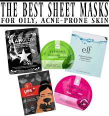The Best Sheet Masks For Oily Acne Prone Skin Blushing Noir Best Sheet Masks Acne Prone Skin Mask For Oily Skin