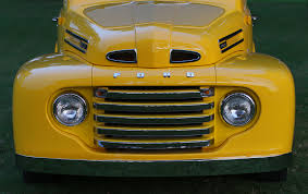 Image result for Chrome Yellow 1950 Ford Truck