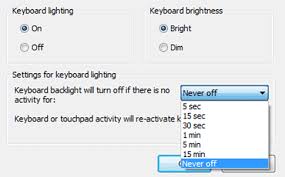 Mine has the light up option (while you are typing) and the right arrow key does have the keypad light up symbol but when you press the fn + right arrow, the keyboard lights up but fades back to dark after a couple seconds. Guide How To Turn On Kyeboard Backlight Windows 10 Techloris Com