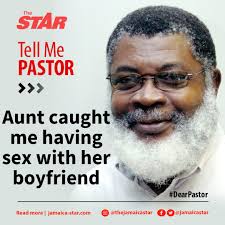 DearPastor: I am 22 and I lived with my aunt from I was 13, after my mother  died. I can say that she was very good to me. My aunt developed a