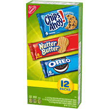 Although we haven't tried these (yet), we couldn't imagine that they could be anything less than. Nabisco Cookie Variety Pack Oreo Nutter Butter Chips Ahoy 12 Snack Packs Walmart Com Walmart Com