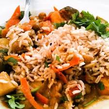 Curry Veggies And Brown Rice Daniel Fast Recipes Fast Food Diet Daniel Fast