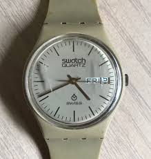 Rare Vintage 1983 Swatch Watch Gt702fhl Gt702 Fachhandellogo Etsy Swatch Watch Swatch Watch Sale