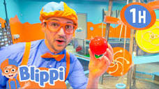 Blippi Visits a Childrens Museum | 1 HOUR OF BLIPPI | Science ...