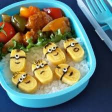 Easy Tamagoyaki Minions :) | Bento box recipes, Lunch box recipes, Bento  box lunch