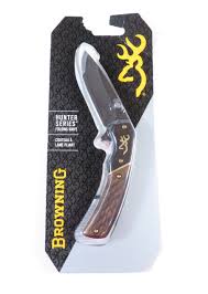Browning Hunter Small 3220390 2.88" Folding Drop Point 440C SS Blade Knife