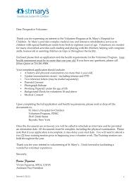 Volunteer Application St Mary S Healthcare System For Children