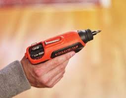 Black And Decker Electric Screwdriver Drill Bits Prevent Wrist Stiffness With Black Decker Bdcs50c 4v Roto Bit Electric Screwdriver Electric Screwdriver Drill Industrial Design