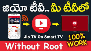Jio Tv On Smart Tv Jio Tv Screenn Cast Without Root In Telugu Youtube