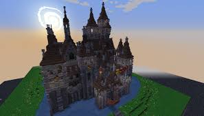 Oakheart Castle Ii Schematic Minecraft Project Amazing Minecraft Minecraft Projects Minecraft Construction